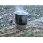  BCB CRUSADER COOKER BLACK or SILVER - multi fuel stove for Crusader Cup